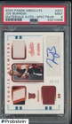 JOE BURROW 2020 PANINI ABSOLUTE MATERIALS ROOKIE AUTO-SPECTRUM /99 PSA 9