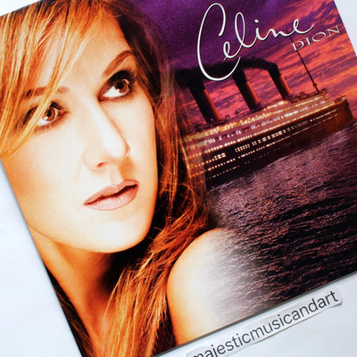 BEAUTIFUL 1997 ORIGINAL CELINE DION TITANIC THEME 12'' VINYL MY HEART WILL GO ON