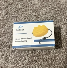 Fanwer Stress Ball for Hand Strengthening – Grip Trainer Therapy Ball for Adults