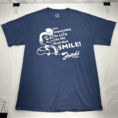 Port and Company 'Frisch's Big Boy' Double-Sided Graphic T-shirt - Size M - New
