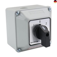 Universal-Drehschalter, EIN-AUS-EIN 660V 20A ...