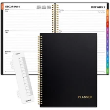2026 Weekly and Monthly Planner - from January 2026 - December 2026, Daily Ag...
