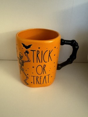 Rae Dunn Tasse - Trick or Treat   - Halloween - Orange