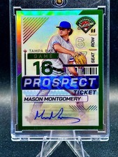 2024 Panini Prospect Edition - Mason Montgomery #29 Green Prizm Signatures (AU,