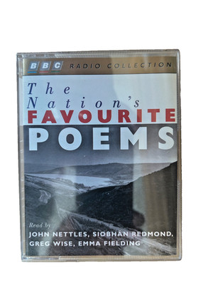 THE NATION'S FAVOURITE POEMS - AUDIO CASSETTE -VARIOUS POETS -2 TAPES -V.GOOD