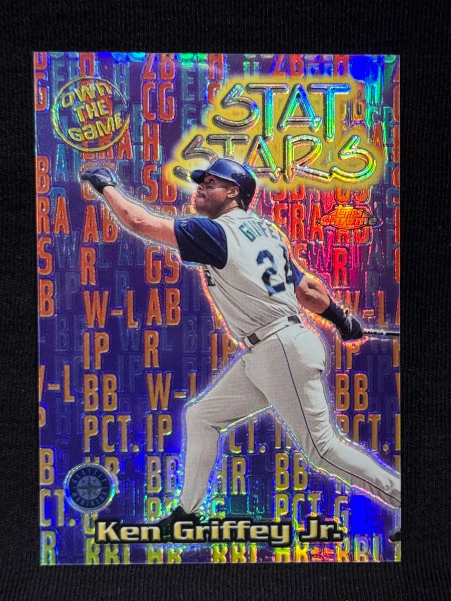 Topps Ken Griffey Jr Baseball Sports Trading Card Singles Serial