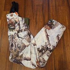 ArcticShield Classic Elite Bib Men’s 2XL Mossy Oak Snowdrift Hunting XXL NWT