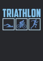 Titel: Notizbuch A5 Dotted Triathlon Design 120 Seiten