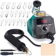 YIHUA 939D-V Wood Burning Kit, Digital Display, 20 Nibs, Detachable
