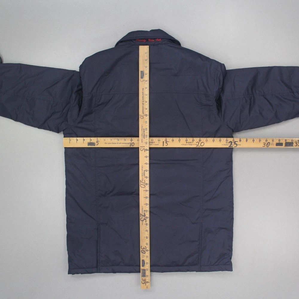 Robert Graham Men's Coat Jacket Size XL Blue Button Front Floral Lining NTW - product detail image 3