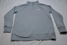 Under Armour Pullover Mens Small Quarter Zip Sweatshirt HeatGear Athletic Top