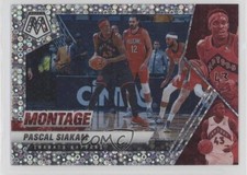 2020-21 Panini Mosaic Montage Fast Break Prizm Pascal Siakam #8 00gy