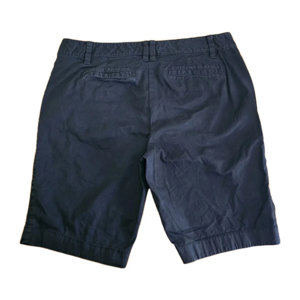 Bermudas chinas para mujer Ann Taylor talla 10 negras mezcla de algodón *leer* Foto 2 de 4