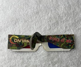 Contra: Legacy of War (Sega Saturn, 1997) With Glasses - Tested - READ!!!