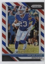 2018 Panini Prizm Red White & Blue Prizm Micah Hyde #179 0c4