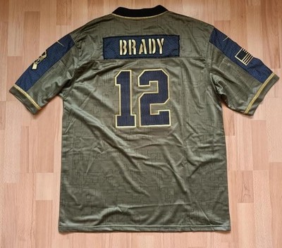 Tom BRADY Tampa Bay Buccaneers Salute to Service Football Herren NFL Trikot