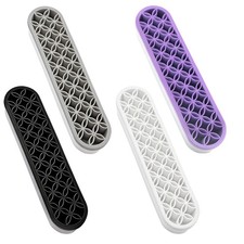4 Pcs Silicone Makeup Brush Holder Stand Multipurpose Cosmetic Travel Storage...