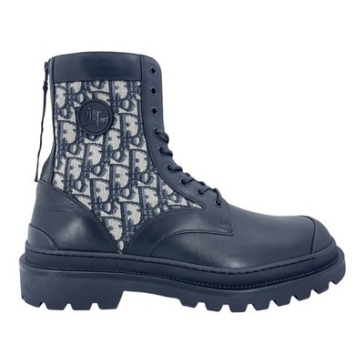 Dior Explorer Ankle Boot Oblique Black Beige
