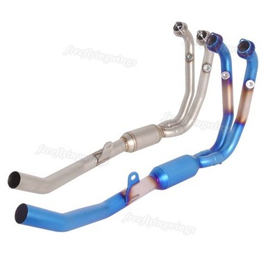 For CFMOTO 450MT 2024 2025 Header Link Pipe Muffler Slip On Exhaust Full System