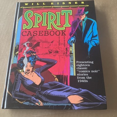 Will Eisner Spirit Casebook HC 1990 Signed & Numbered Book Plate #177/1750 NM-