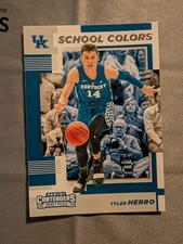 2019-20 Panini Contenders Draft Picks School Colors #19 Tyler Herro UK Kentucky
