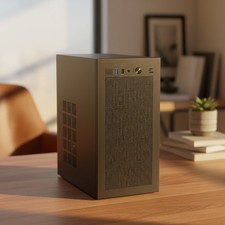 Chasis de mini torre CUBIX duradero para juegos y negocios | Soporta fuente de alimentación ATX