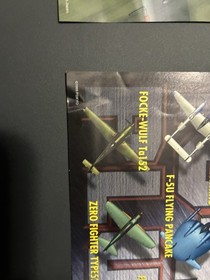 Strikers 1945 Plus Flyers And Dip Sheet Neo Geo MVS Psikyo