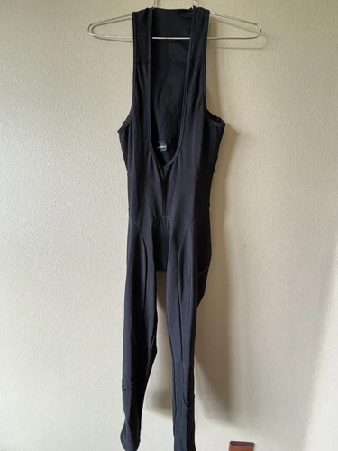 Castelli Velocissimo Men’s Thermal Cycling Bib Tights Size Large w/ Zip Ankle 