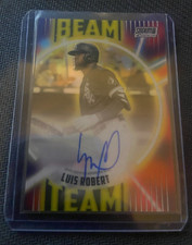 2022 Stadium Club Chrome Luis Robert Beam Team Auto 19/25 #BTA-LR