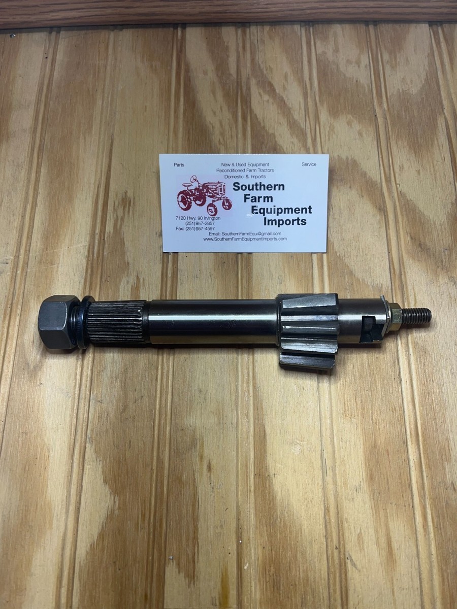 YANMAR STEERING SECTOR SHAFT FITS: YM155,YM165,YM186,YM1301,YM1502