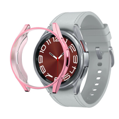 Soft TPU Bumper Protective Case Cover For Samsung Galaxy Watch 6 Classic 43/47mm