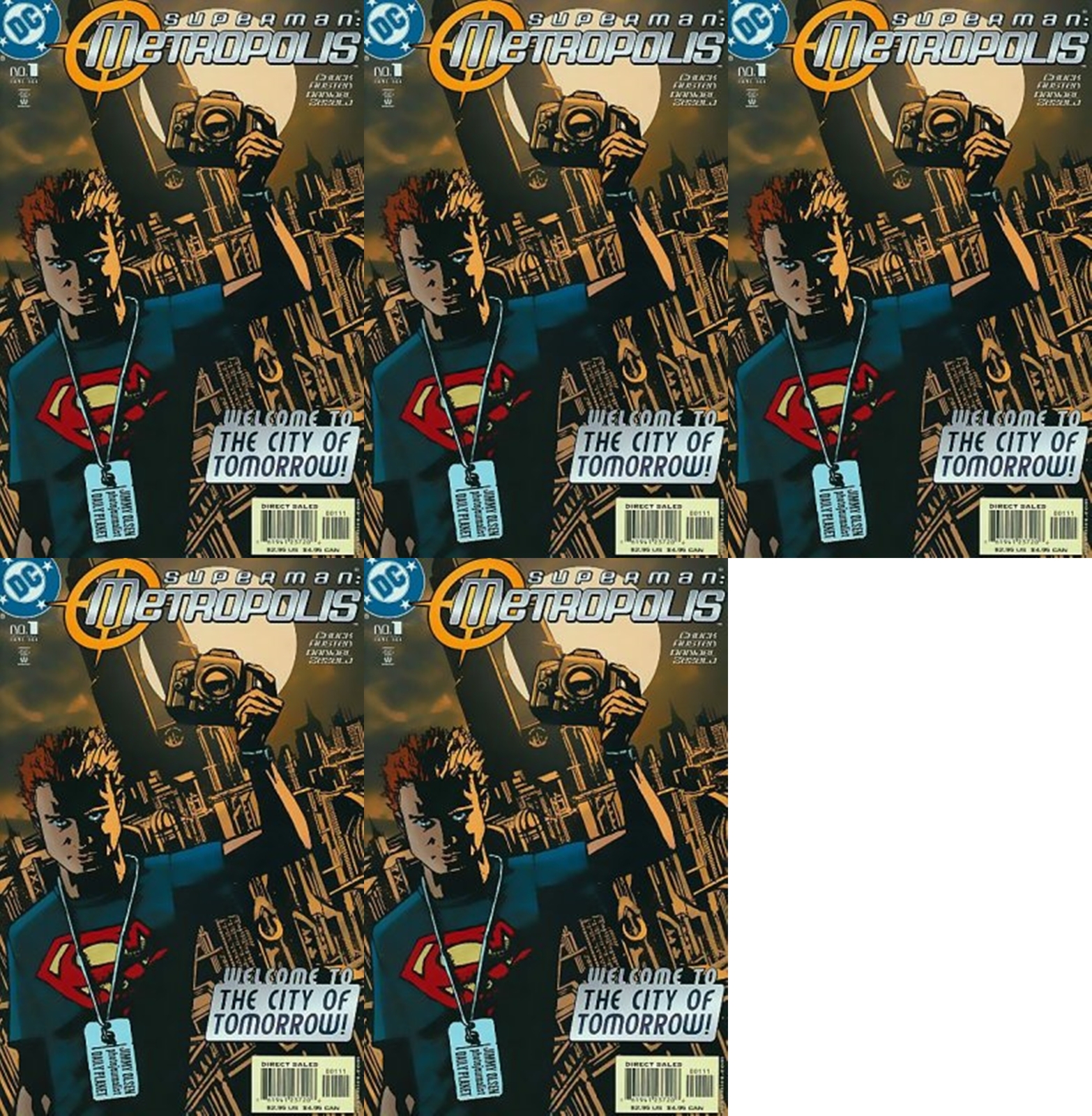 Superman: Metropolis #1 (2003-2004) DC Comics - 5 Comics