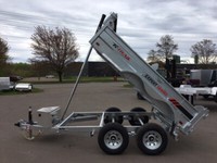 2021 K-TRAIL 6' x 10' GALVANIZED DUMP TRAILER