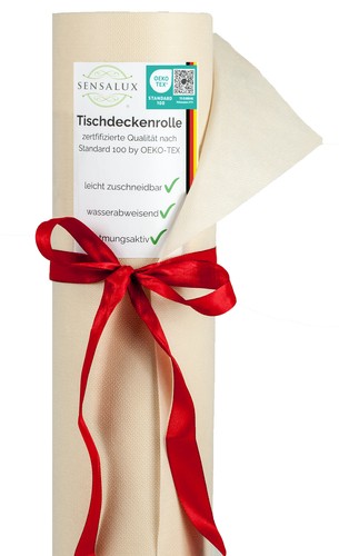 Sensalux Tischdeckenrolle, 1,2m x 40m OEKO-TEX Deko Vlies waschbar - Bild 16 von 35
