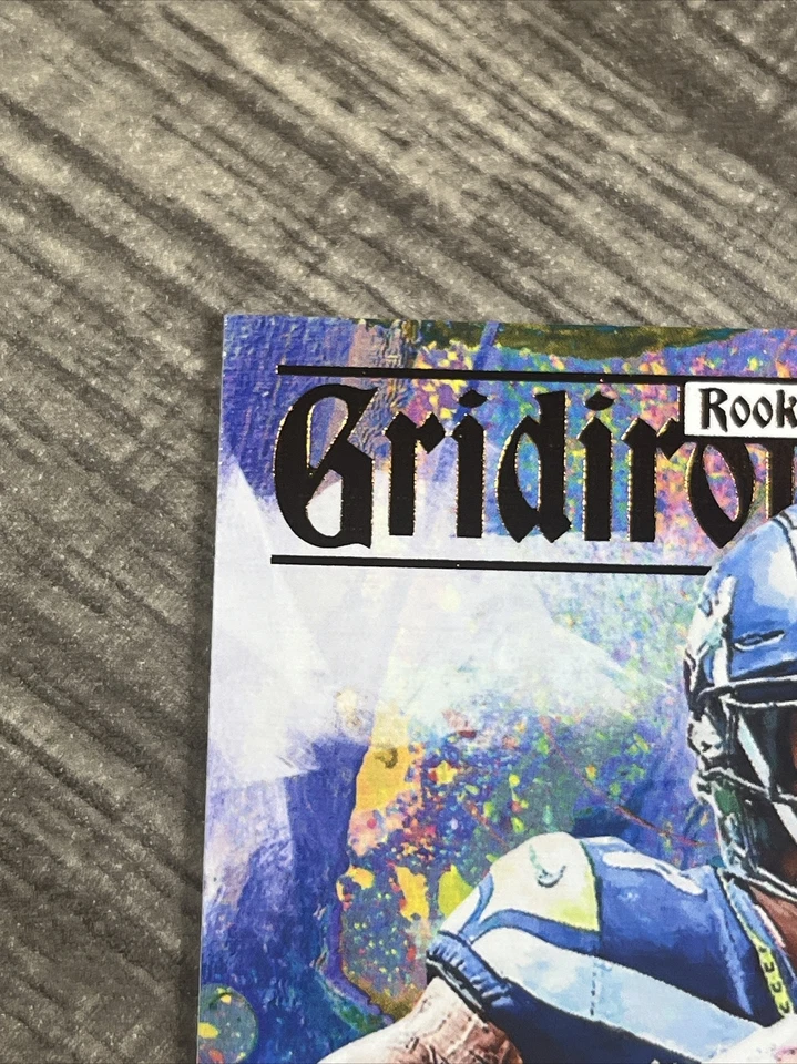 2023 Donruss, Gridiron Kings, Jaxon Smith-Njigba, Seattle Seahawks, #RGG-7, RC - Image 3 of 4