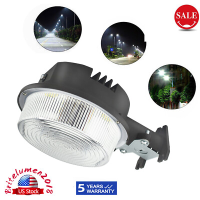 LED Yard Light Dusk To Dawn Photocell Floodlight Outdoor Garden Barn Lamp 24Pack