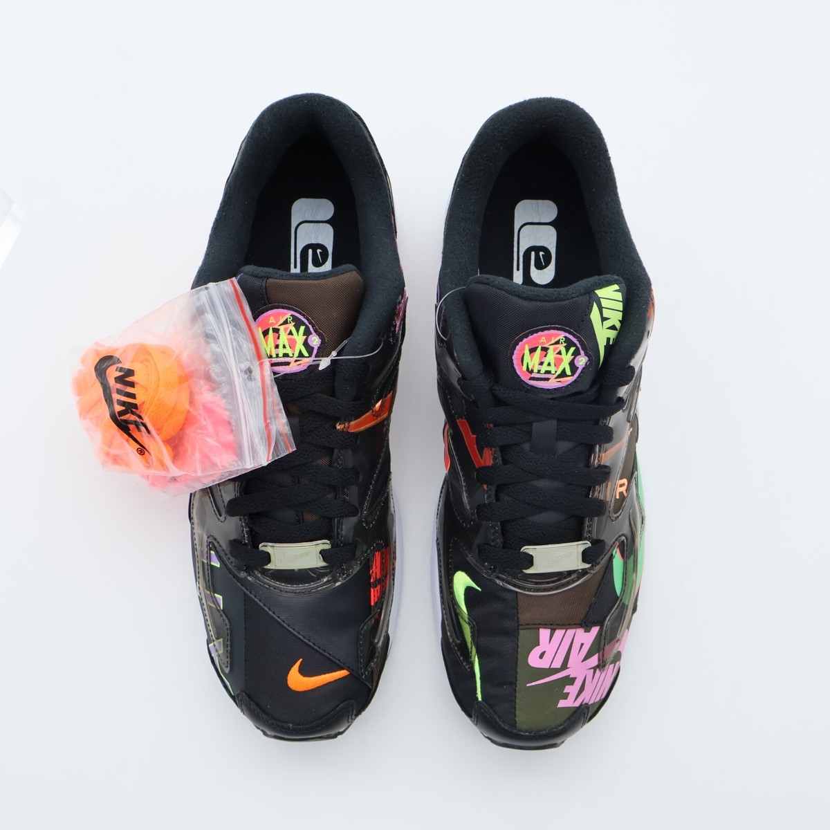 CI5590-001 atmos Nike Air Max 2 Light Black Racer Pink (Men's) | eBay
