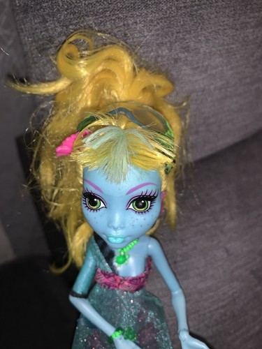 Monster High 13 Wünsche Lagoona Blaue Puppe 2013 Gelbes Haar - Bild 4 von 6