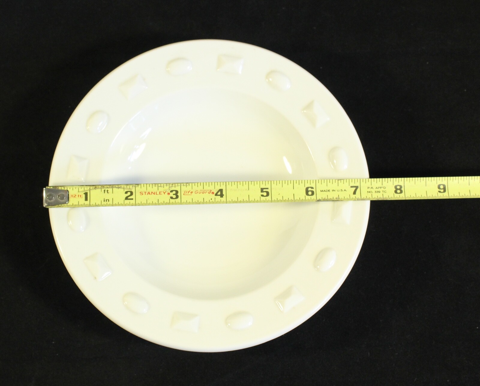 Royal Copenhagen no. 12484 White Fluted Bowl Plate Dish RARE eBay