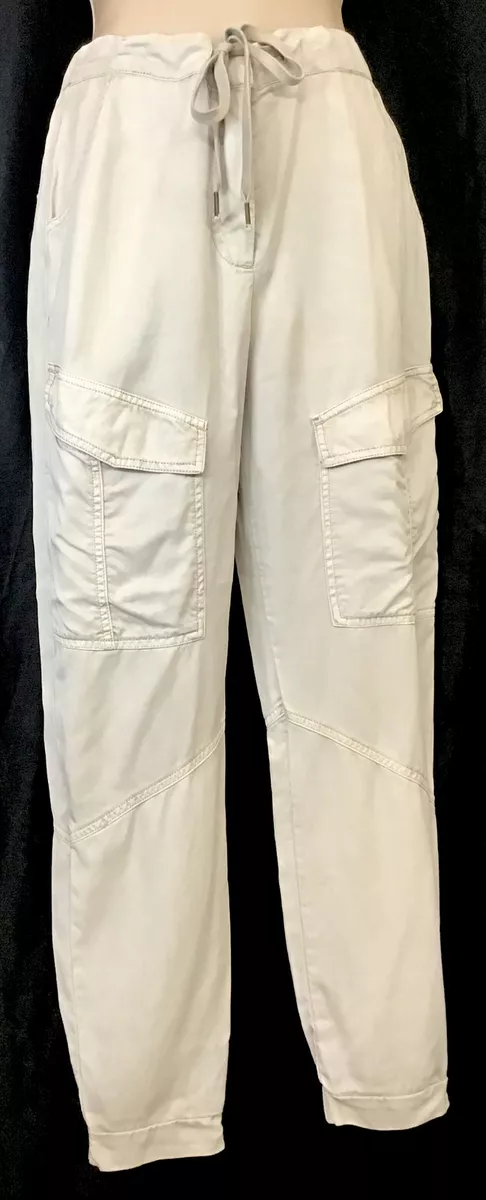 Cargo pants with drawstring ankle sale