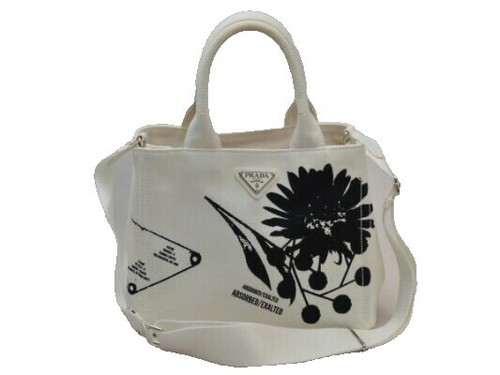 Authentic PRADA Canapa small tote bag | eBay