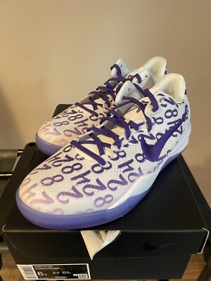 Nike Kobe 8 Protro Court Purple GS 6y / 7.5 Women FN0266-101