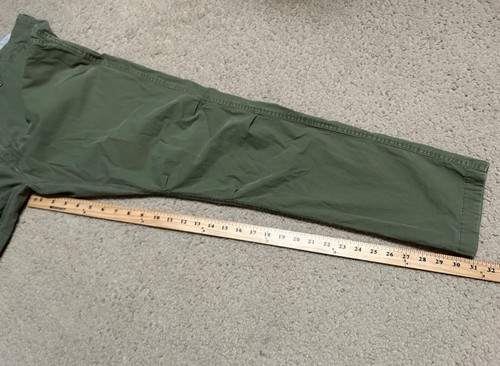 RELWEN Pants Mens 38 Green Flyweight Flex Chino Huckberry Stretch Classic Army - Picture 2 of 18