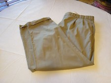 Mens Brooks Brothers wool Pant  No Size Tag lt brown casual pants slacks EUC 