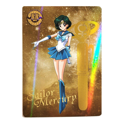 Sailor Moon Crystal 2019 Taiwan Pop Up Shop Foil Card RR-002 [NM] - Mercury  | eBay