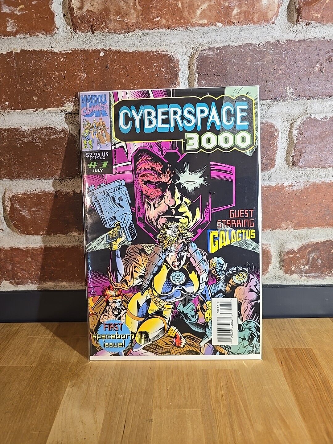 CYBERSPACE 3000 # 1 Guest Staring - GALACTUS, July 1993 Marvel Comics Comic Book