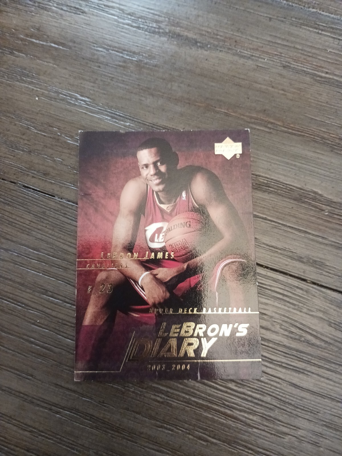 2003-04 Upper Deck - LeBron's Diary #LJ11 LeBron James