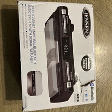 Under Cabinet Music System Player Bluetooth Kitchen Stereo Digital LCD Display