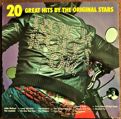 LP 12'' DDR AWA Pressung für K-Tel Rock Rules OK 20 Great Hits by Original Stars