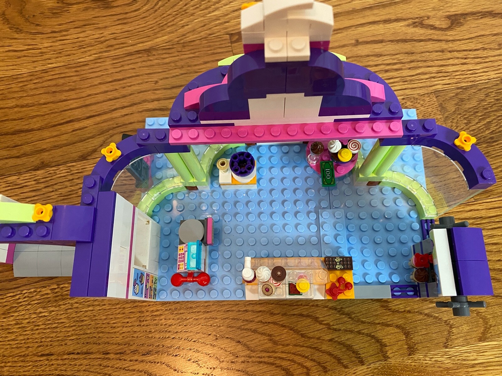 lego friends frozen yogurt shop